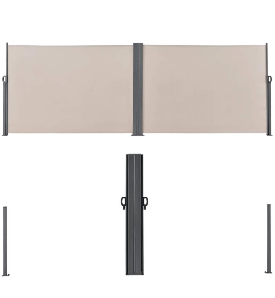 Set de 2 stores latéraux Alcazaba 180x300 cm Sable