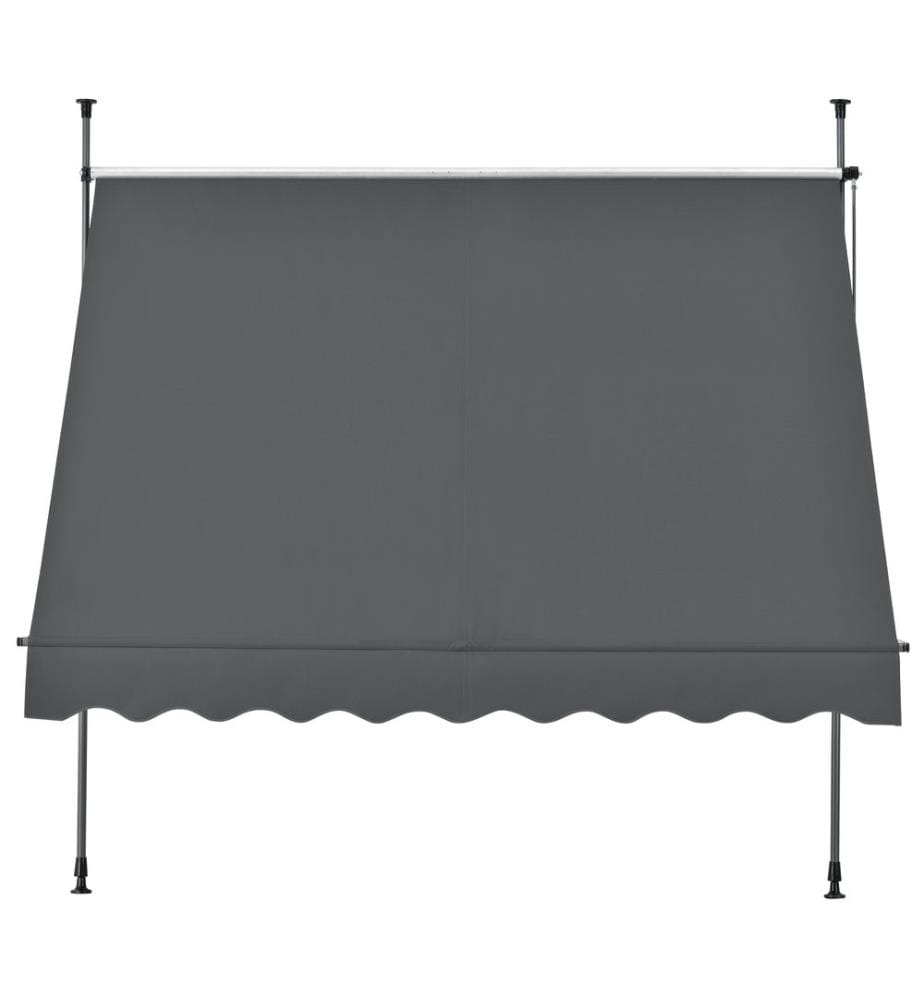 Kle mmmarkise 300x120x200-300 cm ohne Bohren Garu