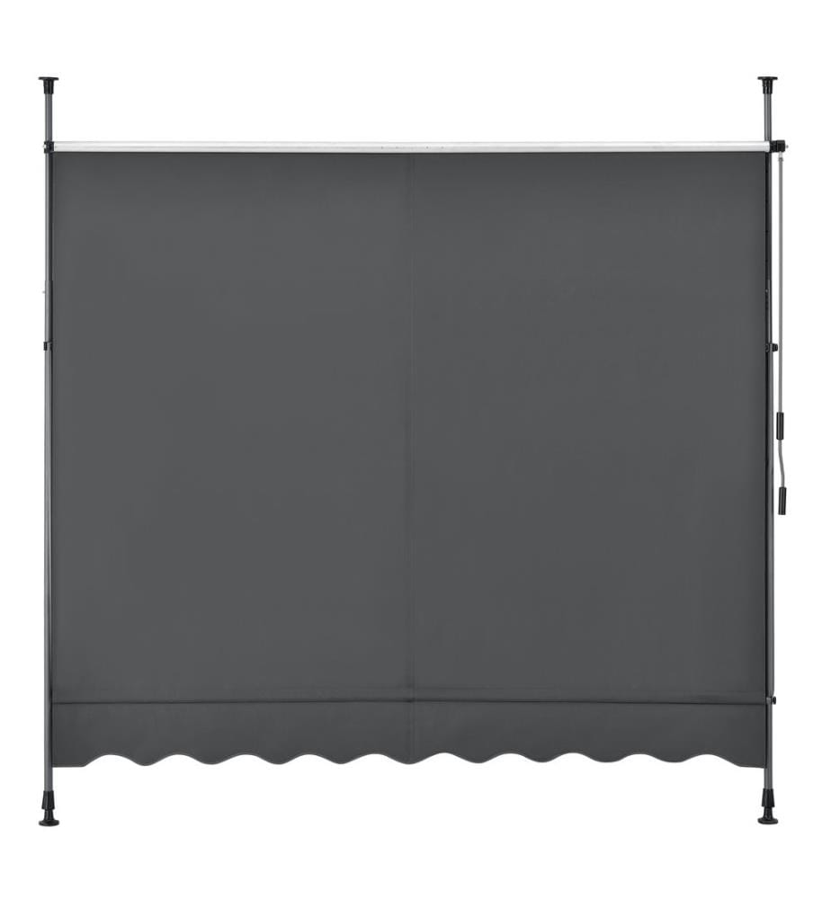 Kle mmmarkise 300x120x200-300 cm ohne Bohren Garu