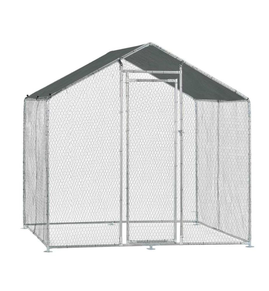 Recinto per pesci gatto liberi 2x2x2m con parasole