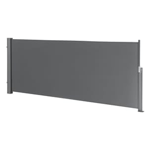 Tenda laterale Mulhacén 140x300 cm Grigio Schermo privacy