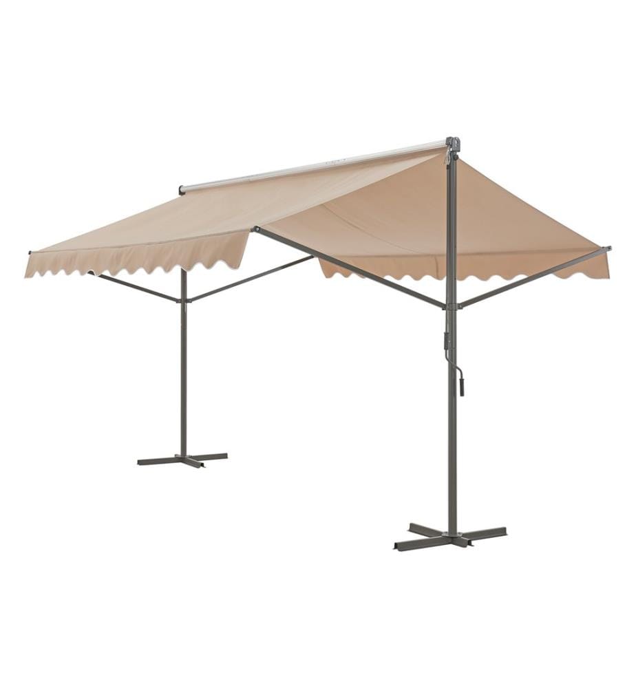 Tenda da sole Selenizza 300x300x260 cm color sabbia