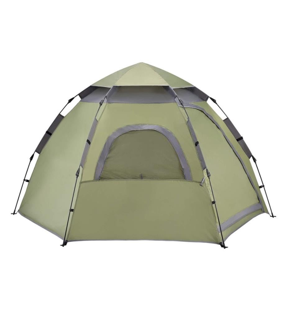 Tente de camping Nybro Pop Up tente dôme 240x205x140 cm vert