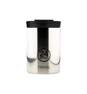 24BOTTLES - Thermobecher Travel Tumbler 350 ml, Mirror Steel