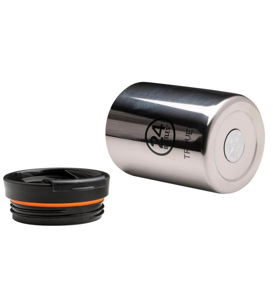 24BOTTLES - Thermobecher Travel Tumbler 350 ml, Mirror Steel