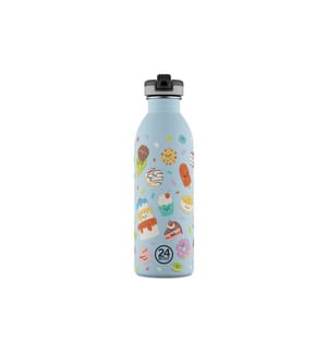 24BOTTLES - Gourde Sweet Friends, 500 ml, Bleu clair