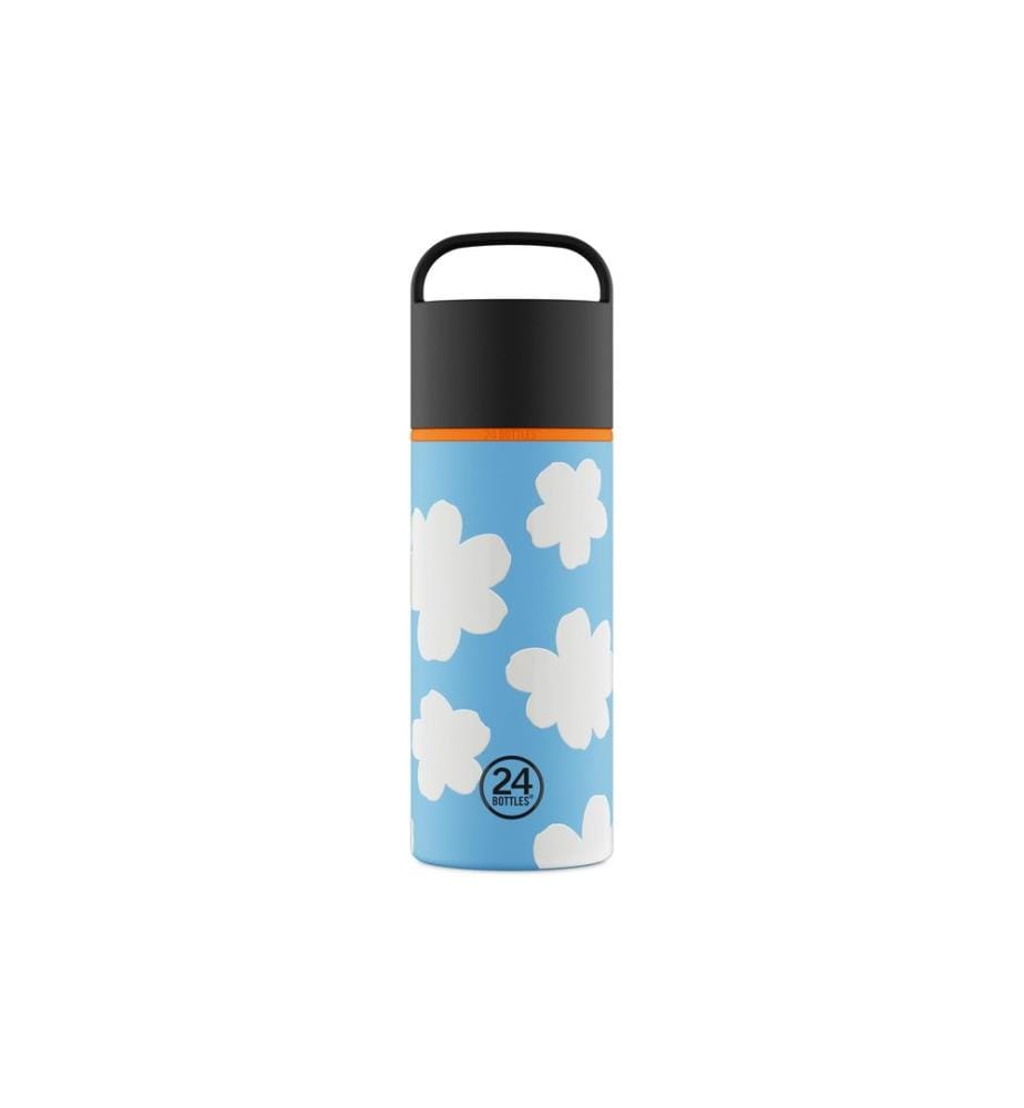 24BOTTLES - Bouteille isotherme Spin Bottle Daydreaming 730 ml, Bleu/Blanc