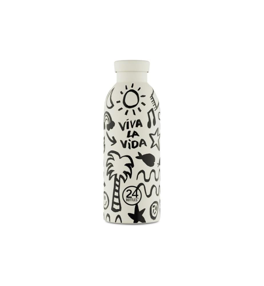 24BOTTLES - Bouteille isotherme Clima 500 ml, Viva la Vida