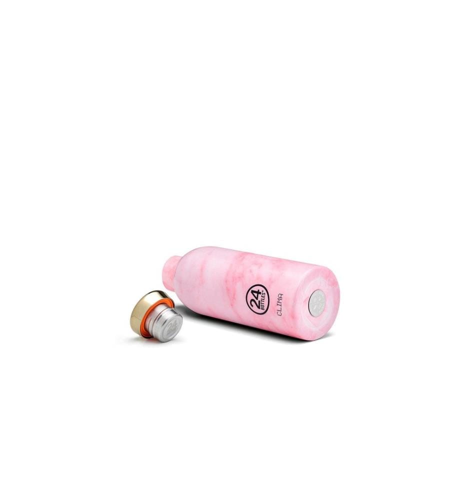 24BOTTLES - Bouteille isotherme Clima 500 ml, Pink Marble