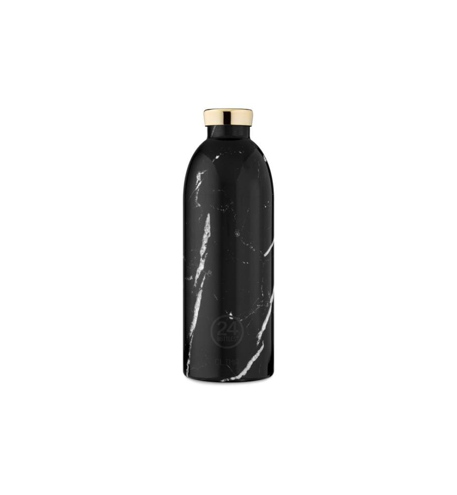 24BOTTLES - Bouteille isotherme Clima 850 ml,  Black Marble
