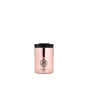 24BOTTLES - Thermobecher Travel Tumbler 350 ml, Rose Gold