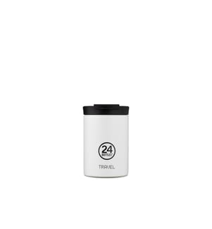 24BOTTLES - Thermobecher Travel Tumbler 350 ml, Ice White