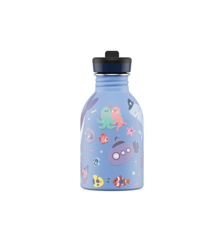 24Bottles Gourde Urban 250, 250 ml, Ocean Friends