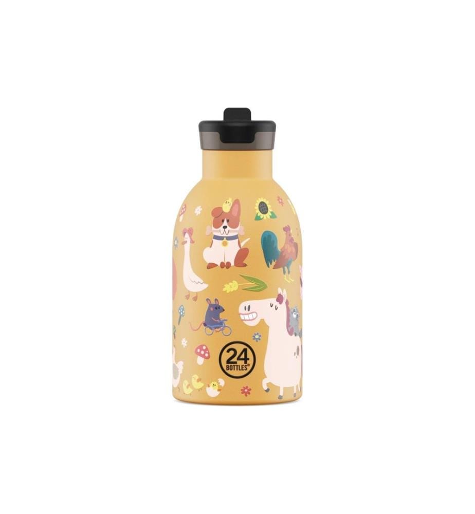 24Bottles Thermosflasche Clima 330, 330 ml, Farm Friends