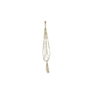 CHALET - Feux de Fleurs Macramé 95 cm, Nature