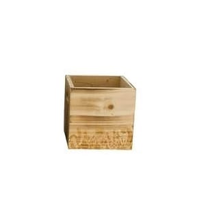 CHALET - Pot de plantes 10 x 10 x 10 cm, naturel