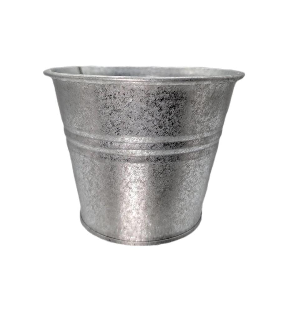 CHALET - Blumentopf Paris S 11.5 x 11.5 x 9.5 cm, Silber matt