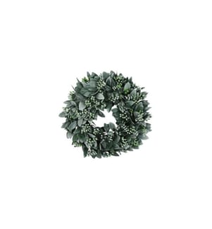 CHALET - Eukalyptuskranz S/M 28 cm, Grün