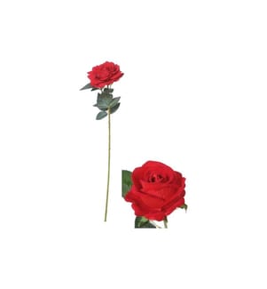 CHALET - Kunstblume Rose Rot, 74 cm