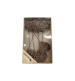 CHALET Chalet Coeur de Fer 5.5 cm sur stick en boîte 5.5 cm