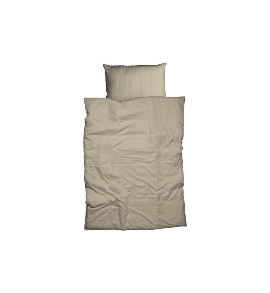 NOBILIUM - Housse de duvet Oni 200 x 210 cm, Taupe