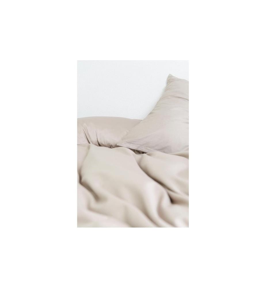 NOBILIUM - Housse de duvet Oni 200 x 210 cm, Taupe