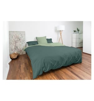 NOBILIUM - Duvetbezug Mia 160 x 210 cm, Green/Mint