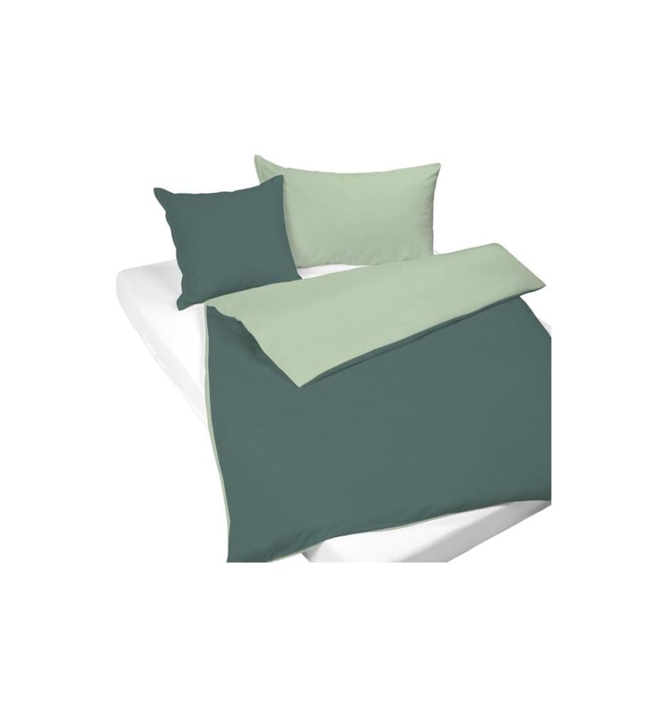 NOBILIUM - Taie d'oreiller Mia 65 x 100 cm, Green/Mint