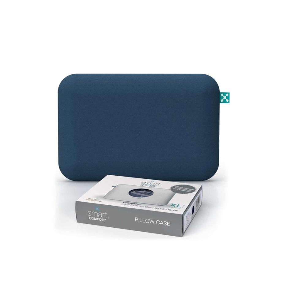 Smartsleep - Kopfkissenbezug Comfort XL 60 x 40 x 13.5 cm, Dunkelblau