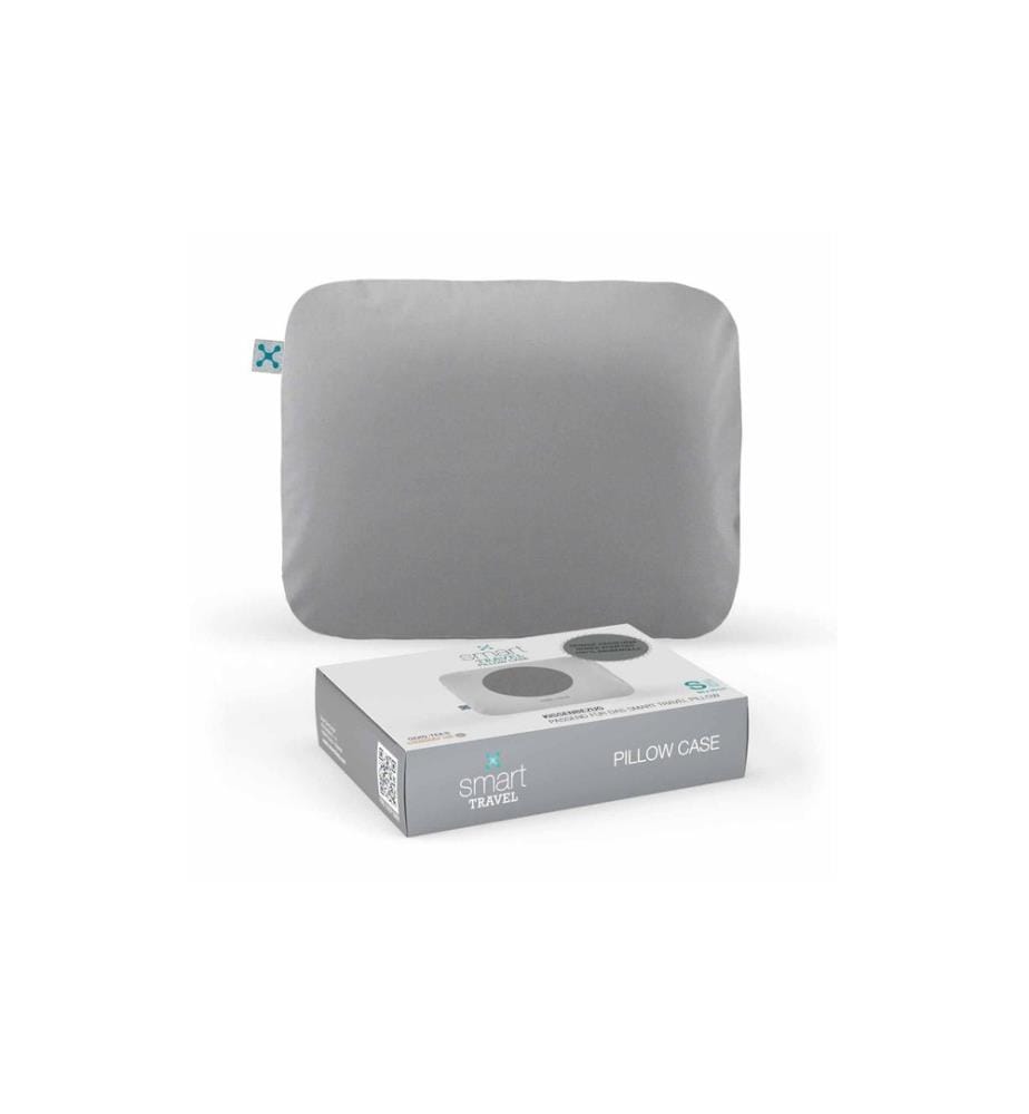 Smartsleep - Kopfkissenbezug Travel S 40 x 30 x 10 cm, Grau
