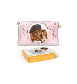 Smartsleep - Kinder Kopfkissenbezug Comfort Pferde 50 x 32 cm