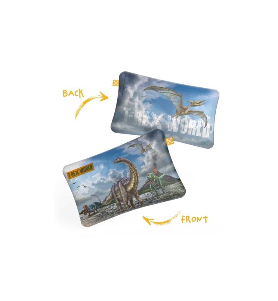 Smartsleep - Taie d'oreiller Comfort T-Rex-World 50 x 32 cm