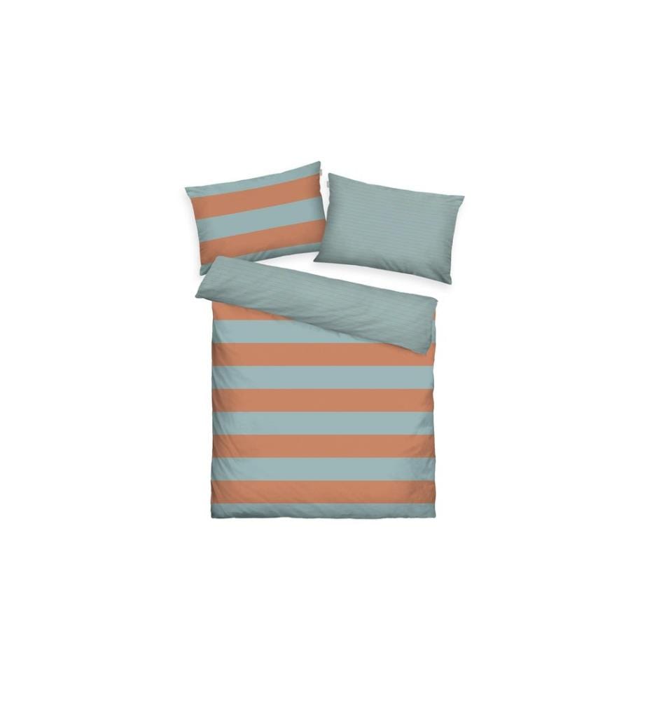 Tom Tailor - Garniture de lit Renforce 160 x 210 cm + 65 x 100 cm
