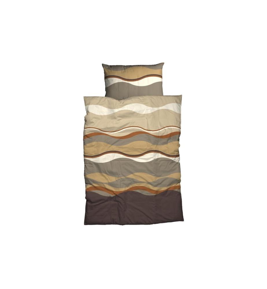 NOBILIUM - Garniture de lit Bahia Marron