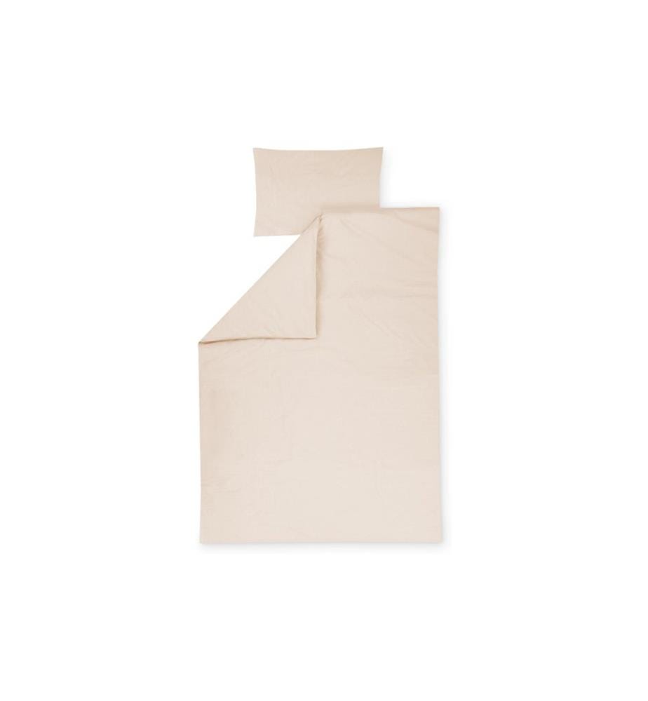 JULIUS ZÖLLNER - Kinderbettwäsche Taupe 100 x 135 cm + 40 x 60 cm