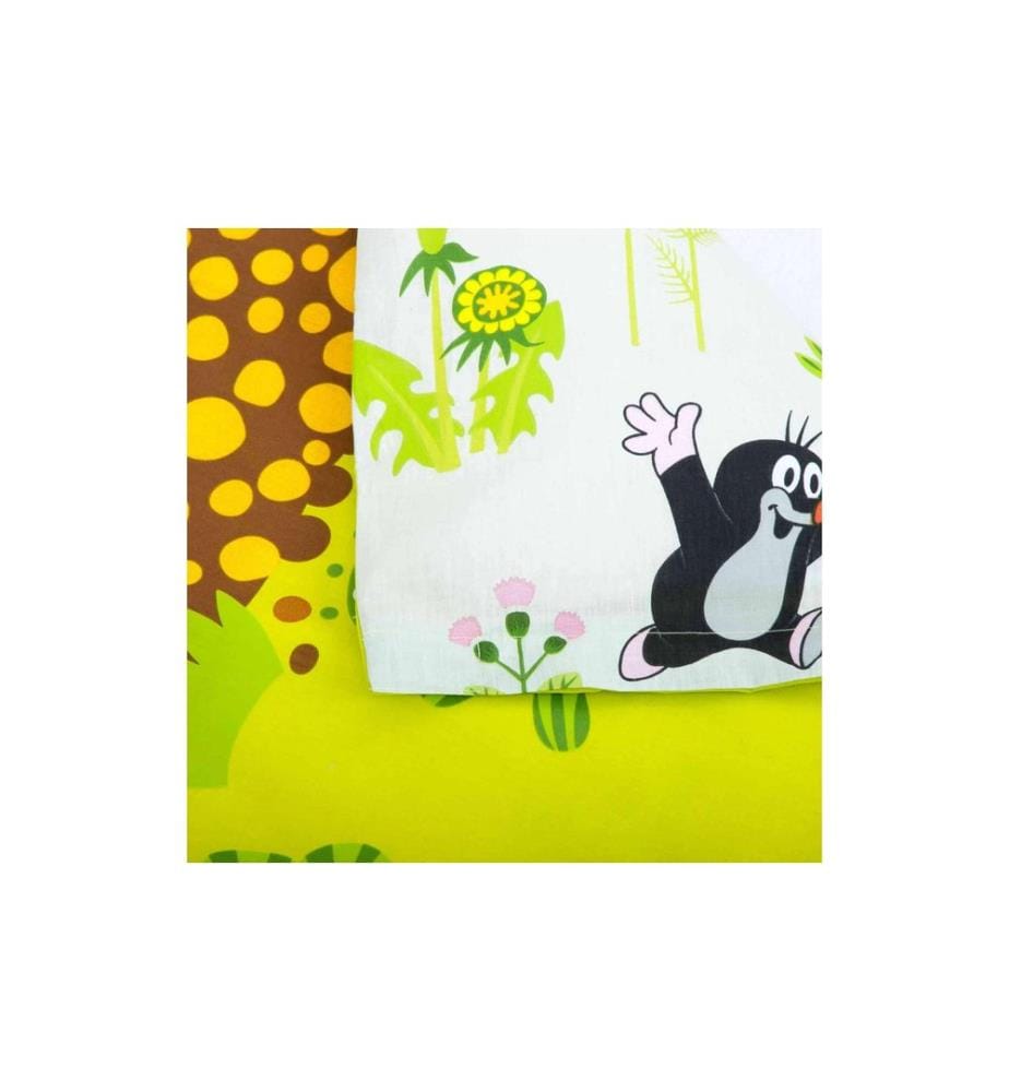 HERDING - Kinderbettwäsche Kleiner Maulwurf 100 x 135 cm + 40 x 60 cm