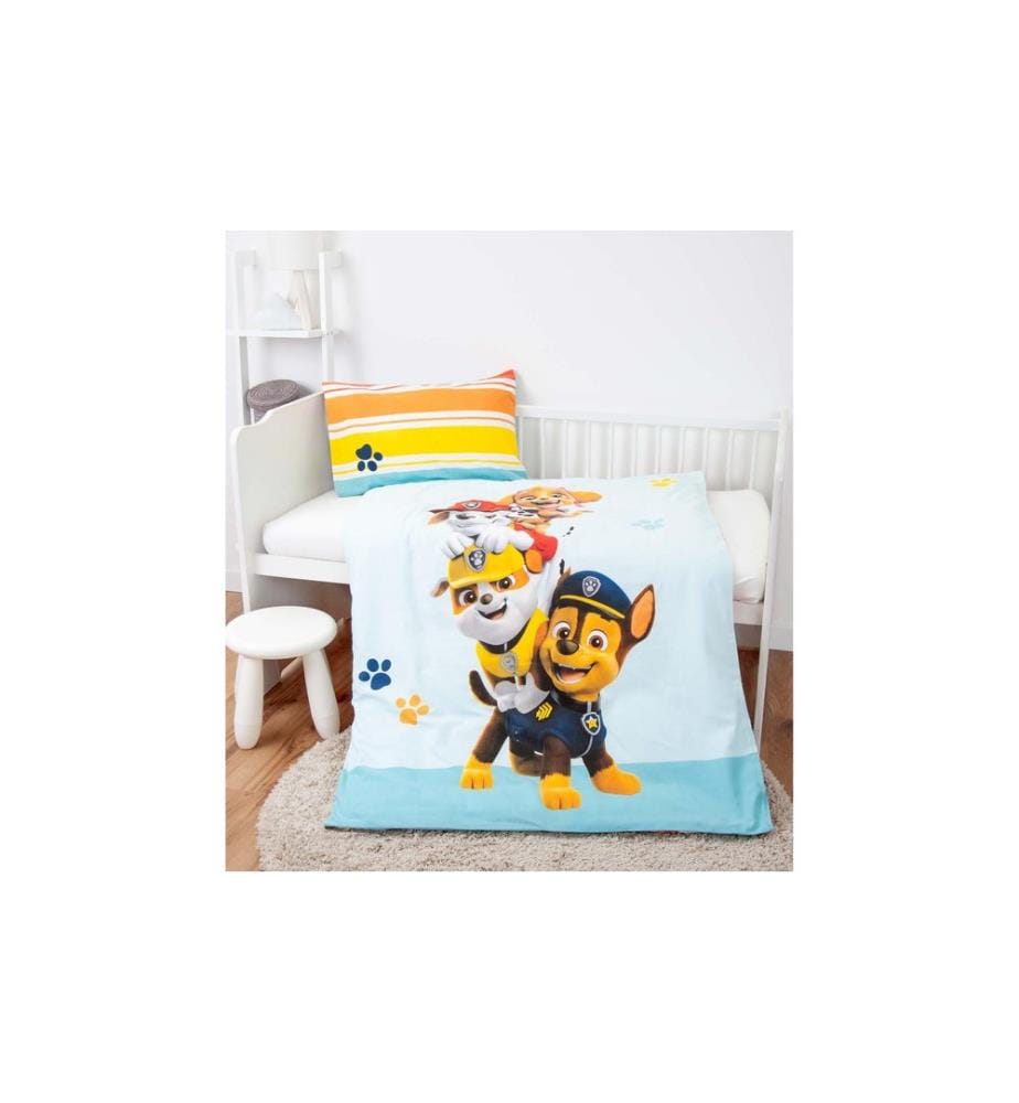 HERDING - Kinderbettwäsche Paw Patrol 100 x 135 cm + 40 x 60 cm