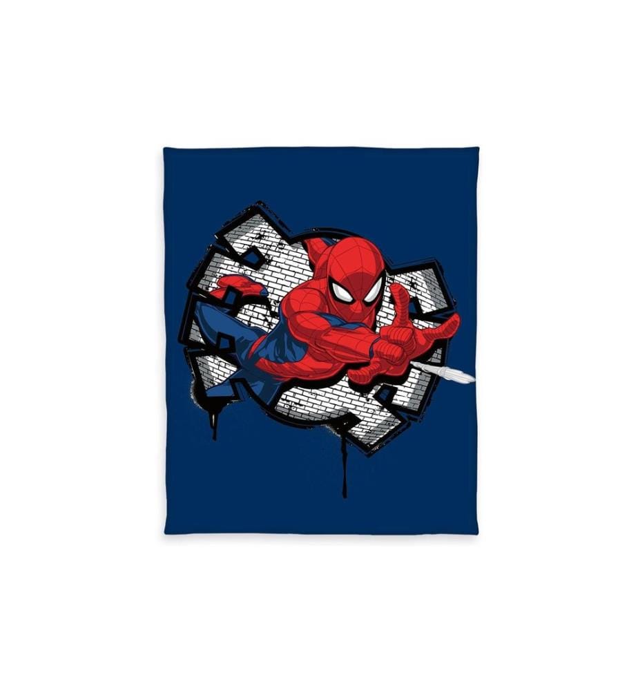 HERDING - Decke Spiderman 130 x 170 cm, Mehrfarbig