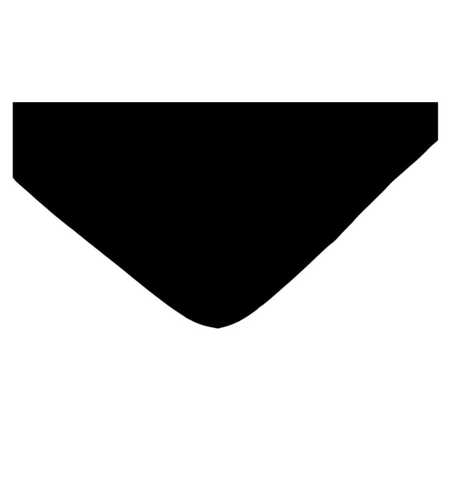 NIGHT FASHION - Drap-housse Jerry 180-200 x 200 cm, noir
