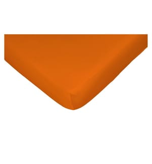 NIGHT FASHION - Fixleintuch Jerry 140-160 x 200 cm, Orange