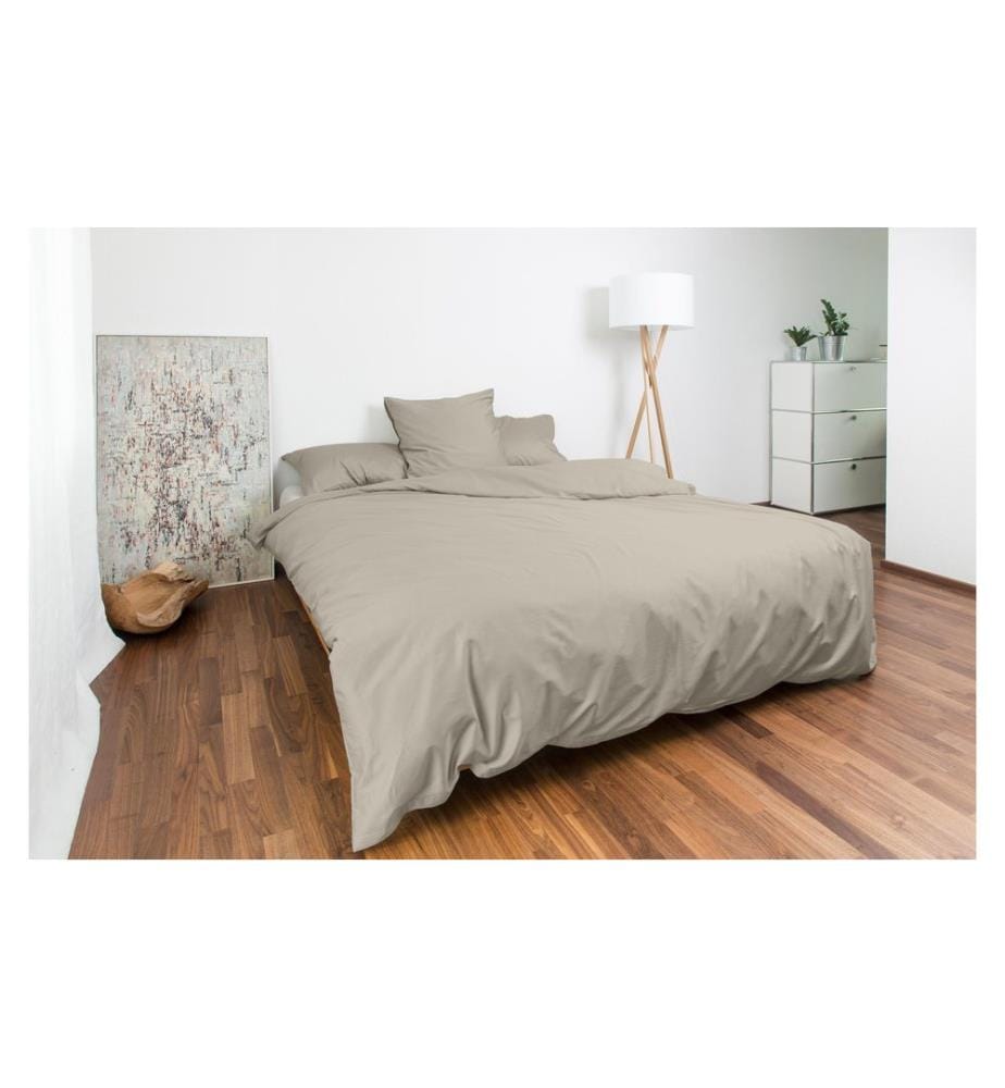 NOBILIUM - Housse de duvet Lino 200 x 210 cm, sable