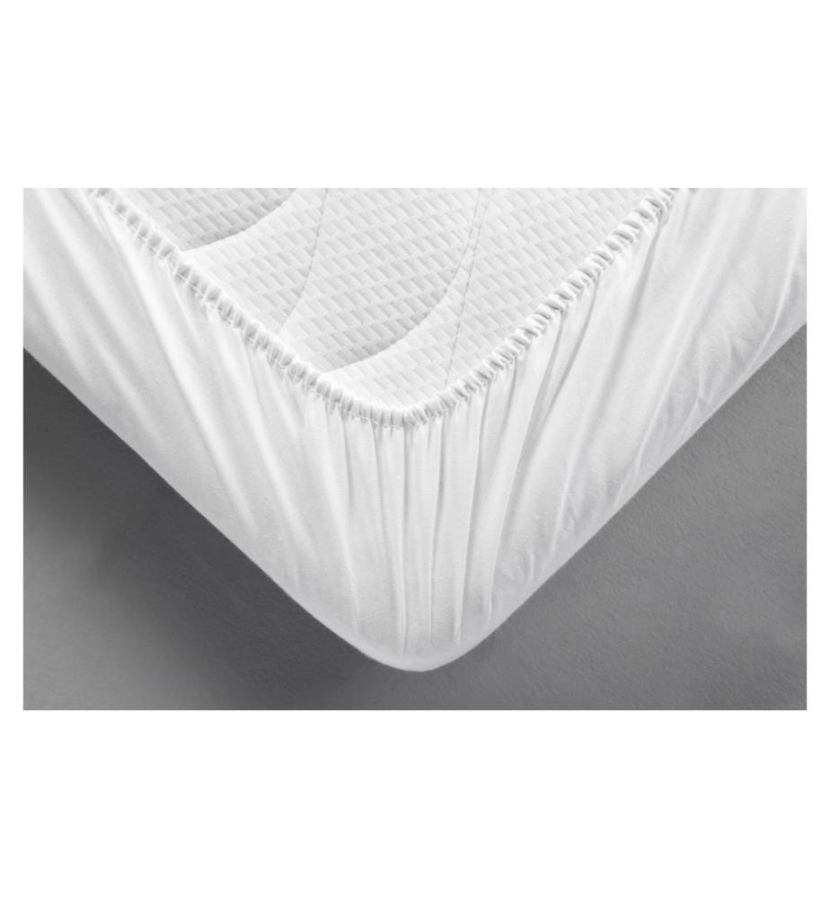 Dormisette - Couvre-matelas Aqua Premium 140 x 200 cm, Blanc