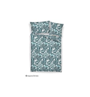 Home Fashion Housse de duvet Seersucker imprimé Philo 240 x 240 cm