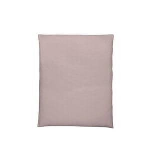 Home Fashion Housse de duvet Tissu mi-lin uni mauve 200 x 210 cm