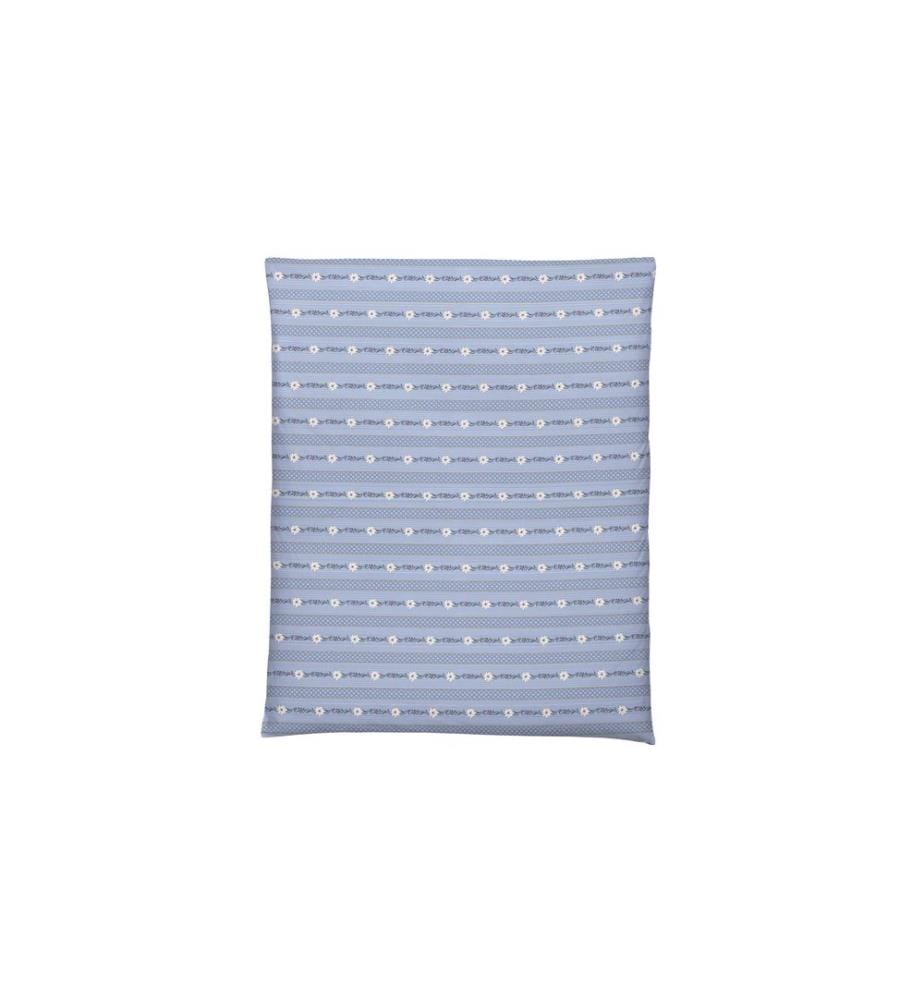 Home Fashion Housse de duvet Clochettes de vache imprimées sur du satin 160 x 210 cm