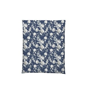 Home Fashion Housse de duvet Satin imprimé Kwiat 160 x 210 cm