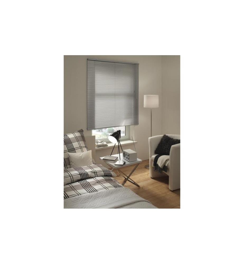 GARDINIA - Aluminium Jalousie Silber 80 x 130 cm