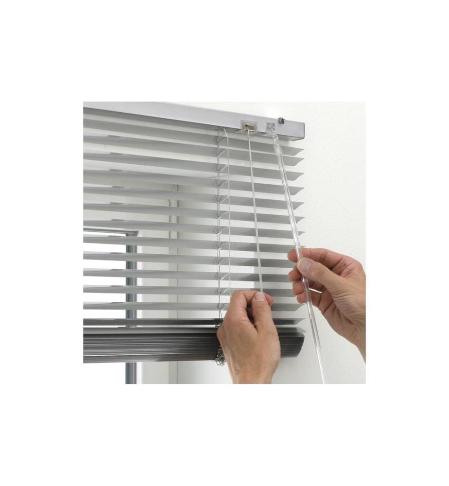 GARDINIA - Aluminium Jalousie Silber 80 x 130 cm