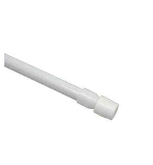 GARDINIA - Tige de serrage 60-90 cm, Ø 8 mm Blanc, 2 pièces