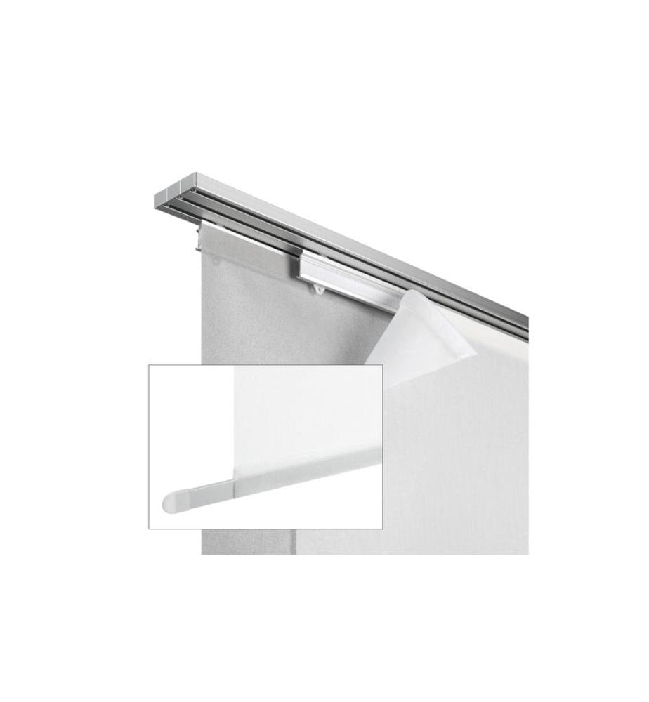 GARDINIA - Paneelwagen mit Bescherungsprofil 70 cm, Silber